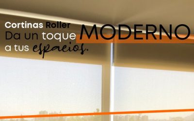 Cortinas Roller: da un toque moderno a tus espacios.