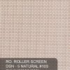 5% - ROLLER SCREEN DSN - 5 NATURAL #103